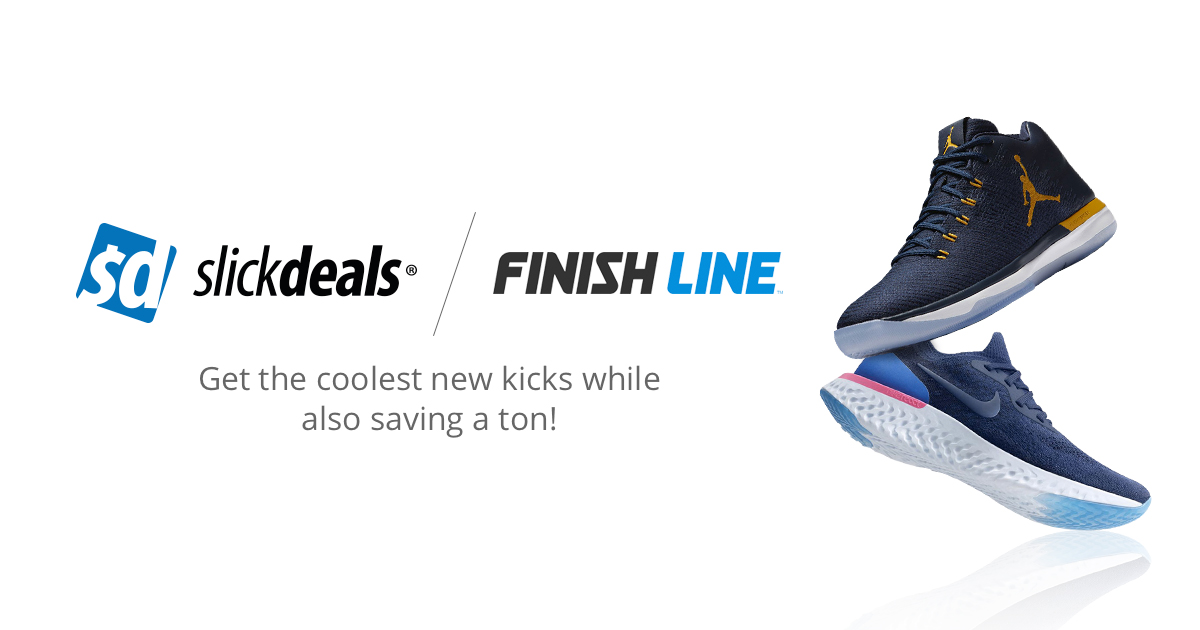 Finish Line - LIMITED TIME DEAL - 70% off select styles - code GET70 Get  access to hundreds of styles at a great price. Shop deals on shoes,  clothing and accessories to