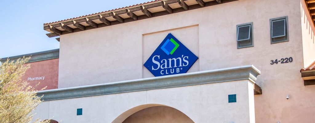 Sam's Club Store front